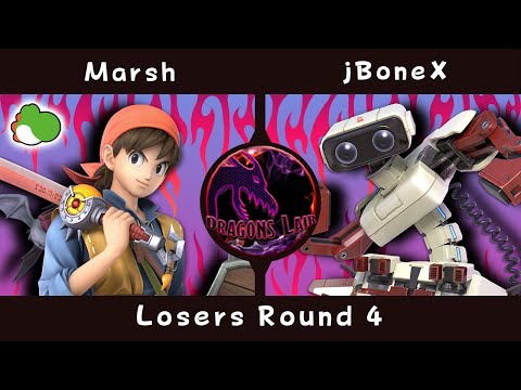 Dragon's Lair 94 - Marsh (Hero/Yoshi) vs. jBoneX (R.O.B) - Losers Round 4