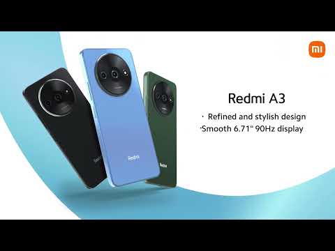 Миниатюра изображения товара Смартфон Xiaomi Redmi A3 4GB/128GB (зеленый)