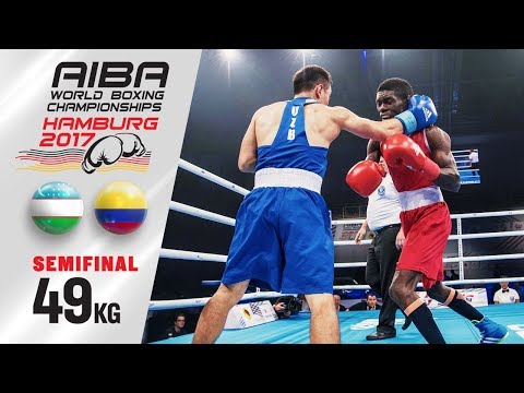 Semifinal (49kg) MARTINEZ RIVAS Yurberjen (Colombia) vs DUSMATOV Hasanboy (Uzbekistan)