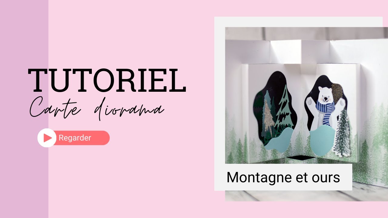 Carte diorama : Paysage de montagne facade placeholder