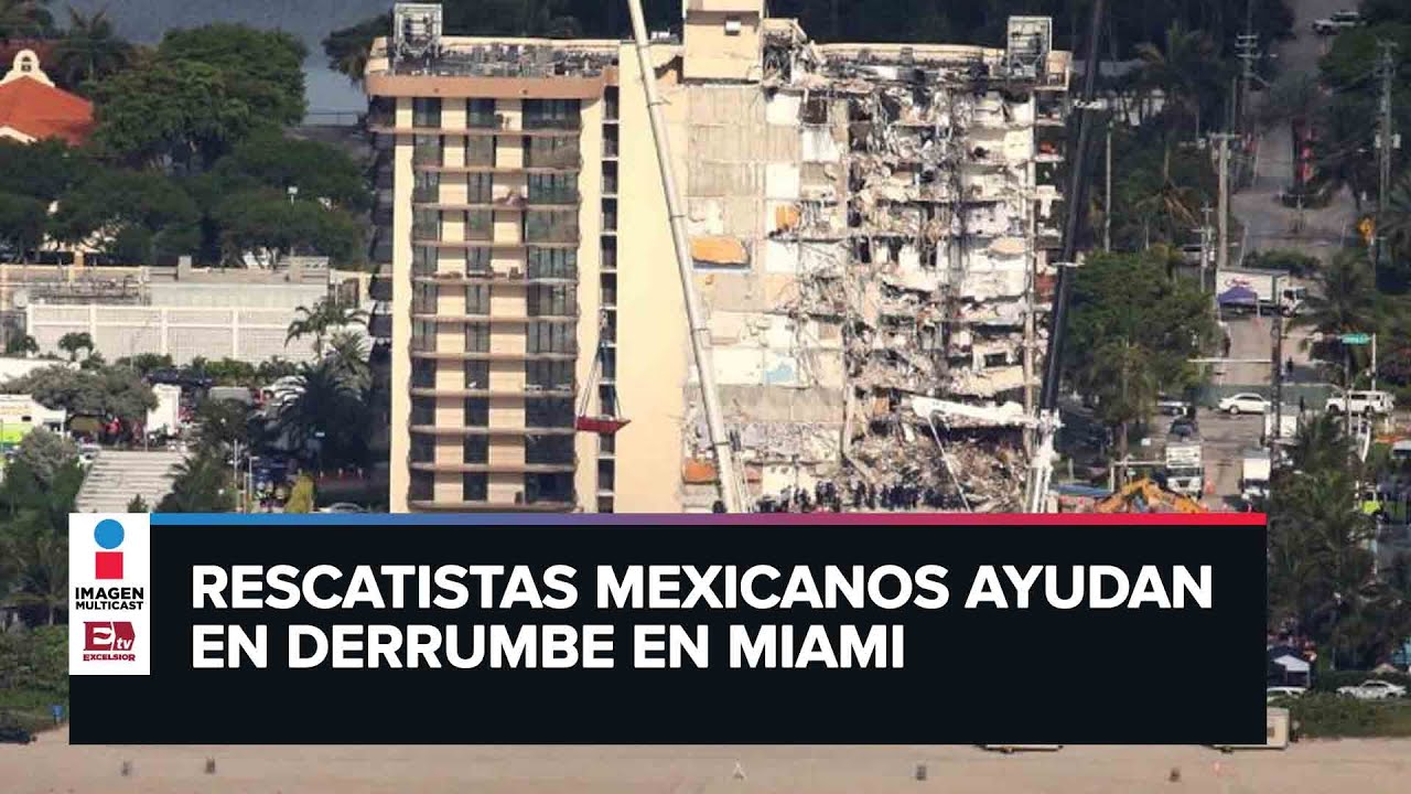 Sube a nueve el número de muertos  tras derrumbe en Miami