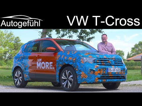 VW T-Cross all-new small Volkswagen “Polo SUV” TCross PREVIEW - Autogefühl