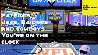 Draft day: Crafting the Perfect Draft Plan for Patriots, Jets, Raiders, and Cowboys