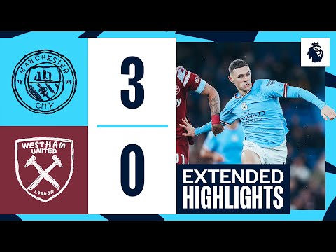 EXTENDED HIGHLIGHTS | Man City 3-0 West Ham | ANOTHER record for Haaland and 1000 goals under Pep!