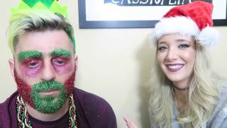 Weihnachten Glitzer Bart DIY |Christmas Glitter Beard DIY | JennaMarbles