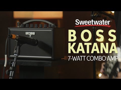 BOSS Katana Mini 7-watt Combo Amp Demo