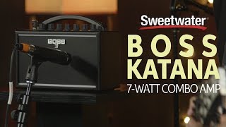 BOSS Katana Mini 7-watt Combo Amp Demo