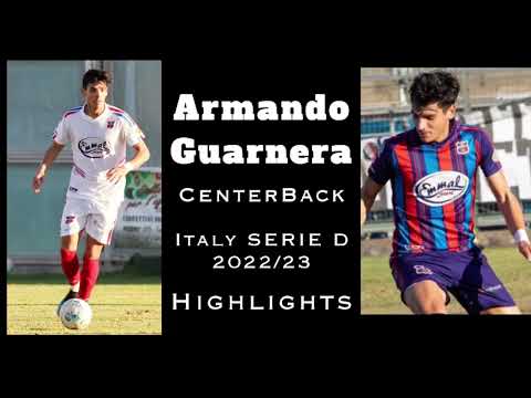 Armando Guarnera - CenterBack Highlights, Italy Serie D 2022/23