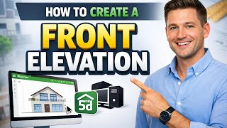 How to CREATE a FRONT ELEVATION in Planner 5D (Step by Step)