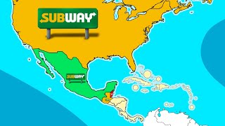 SUBWAY Worldwide! All Countries With & Without It in 2025