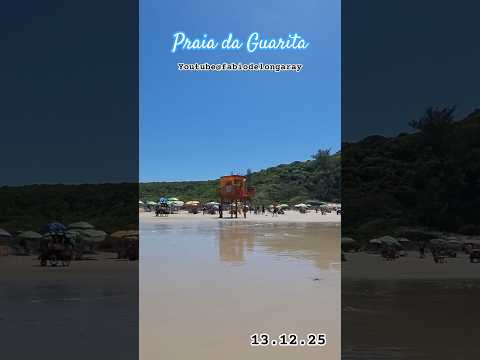 🌞🏖TORRES RS🏖🌞 - Praia da Guarita, 13/12/25!#litoralnortegaucho #praia #litoralrs