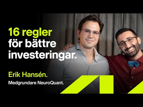 Steg för steg: Så ökar han avkastning och minskar risk - Erik Hansén, NeuroQuant - Sparpodden 503