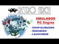 Guia tutorial Pc Engine Turbografx 16 En Retroarch medn