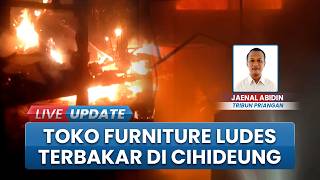 Toko Kasur Busa di Cihideung Tasik Ludes Dilalap Api, Tandai Kebakaran Pertama di Bulan Ramadhan