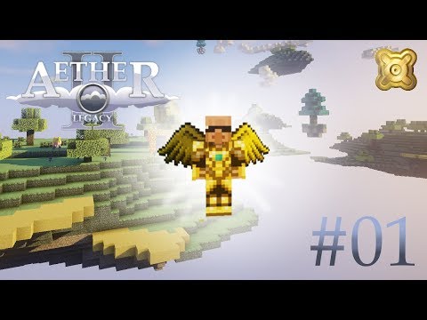 Goldawn -  Aether #01 - The Discovery of Paradise |  Minecraft mods