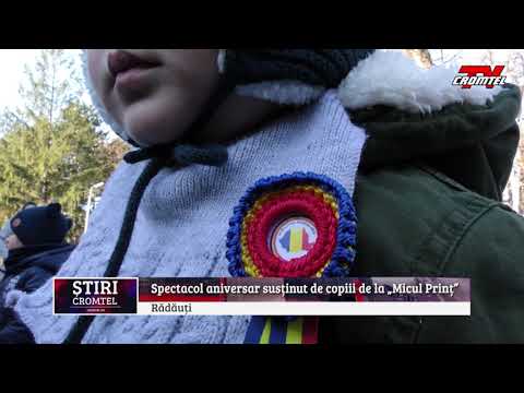 ȘTIRI CROMTEL TV - Spectacol aniversar susținut de copiii de la „Micul Prinț” - Rădăuți