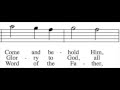 O Come, All Ye Faithful - Bass Only - Learn How to ...