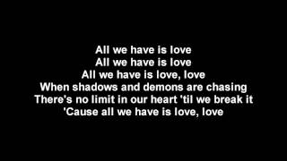 All We Have Is Love - Sabrina Carpenter [LYRICS]