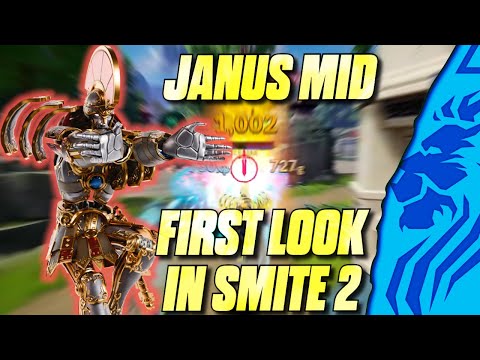 JANUS MID - FIRST LOOK IN SMITE2!