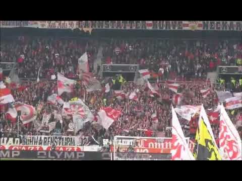 Dimitrios Moraitis einlaufen VfB gegen leverkusen  13.4.19