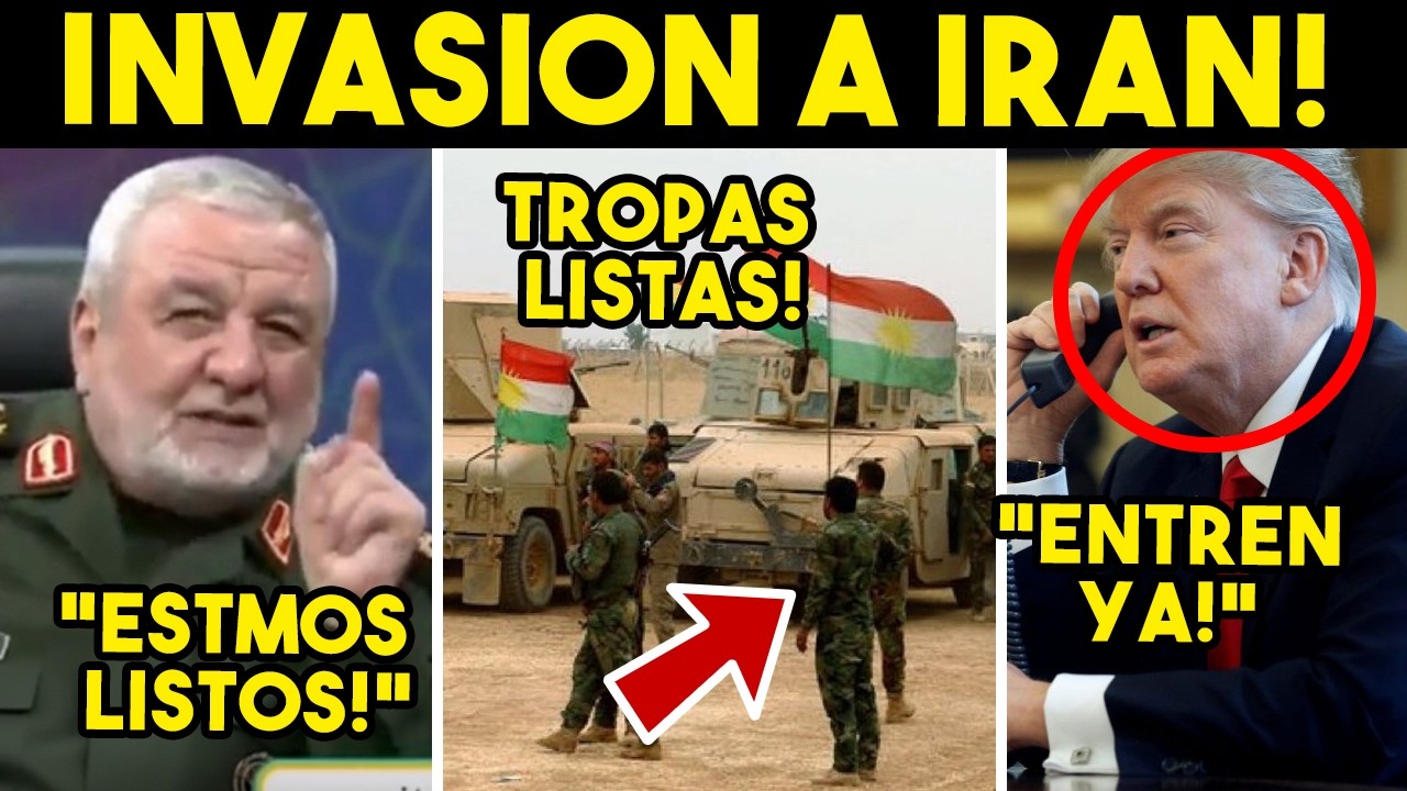 NO AGUANTA MAS! TRUMP BUSCA INVASION A IRAN, TROPAS LISTAS. ULTIMATUM A EU. HOY
