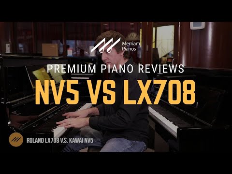 🎹Kawai NV5 vs Roland LX708 Hybrid Digital Piano Review & Demo - Cutting Edge Hybrid Technology🎹
