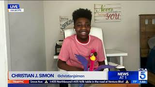Emmy nominated actor Christian J. Simon on his nomination and starring in Disney Juniors T.O.T.S. video