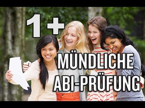 1+ in der MÜNDLICHEN ABI-PRÜFUNG erzielen
