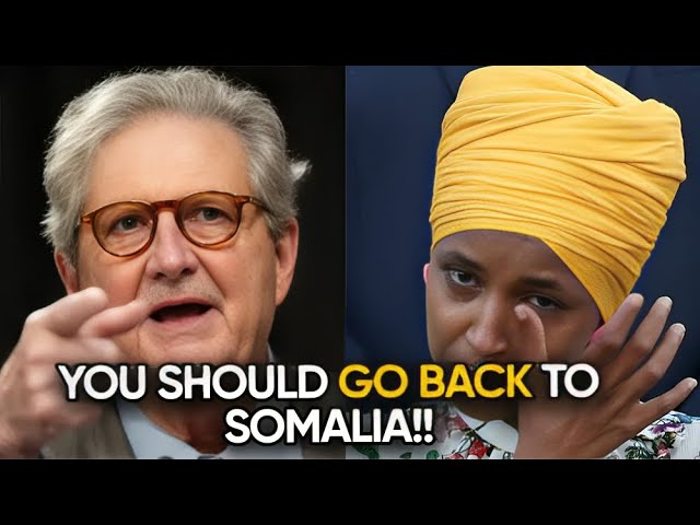 John Kennedy Takes Aim at Ilhan Omar and The Squad — His Blunt Message Sparks a Political Firestorm!...