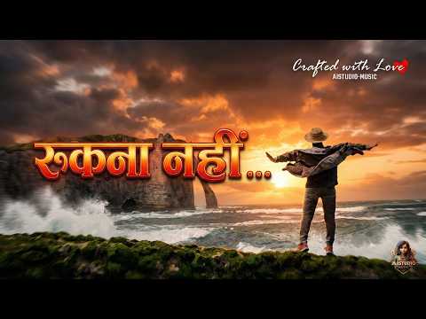 Rukna Nahin, Jhukna Nahin – Motivational Hindi Song | AIStudio-Music video thumbnail