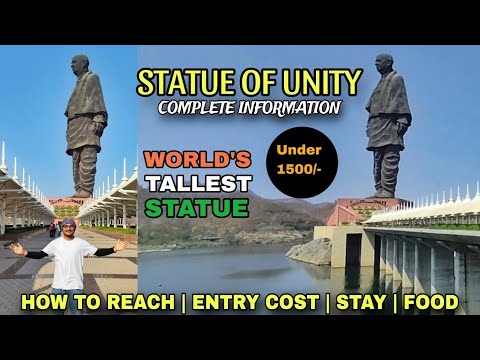 Statue of Unity Tour Vlog | Complete Guide | How to Reach | Statue of Unity Tourist Places | Gujarat