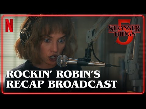 Stranger Things 5 | Rockin' Robin's Morning Broadcast (official clip) | Netflix