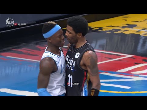 Kyrie Irving and Dennis Schröder both got ejected for the first time in their careers