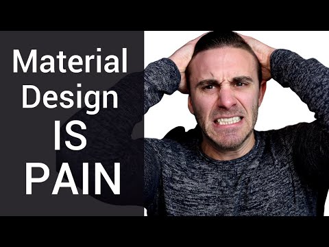 Android Material Design HURTS MY BRAIN VLOG