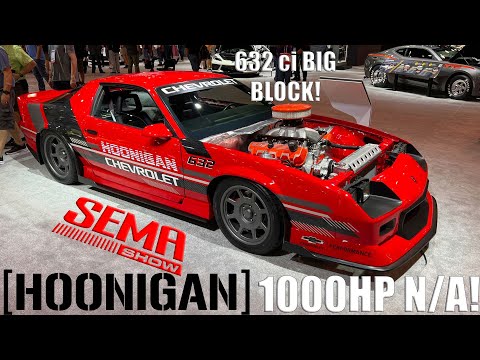 1000HP Hoonigan ZZ632 3rd Gen Camaro at SEMA 2021