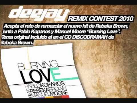 Pablo Kopanos, Rebeka Brown & Manuel Moore - Burning Love (First Mike, Mark C rmx.).wmv