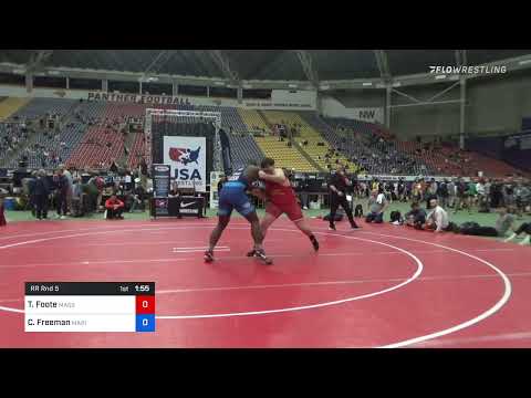 130 Kg Rr Rnd 5 - Tom Foote, Massachusetts Vs Courtney Freeman, Marines 492e