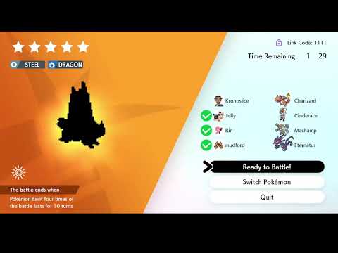 Gigantamax Duraludon Raid Pokemon and Shield