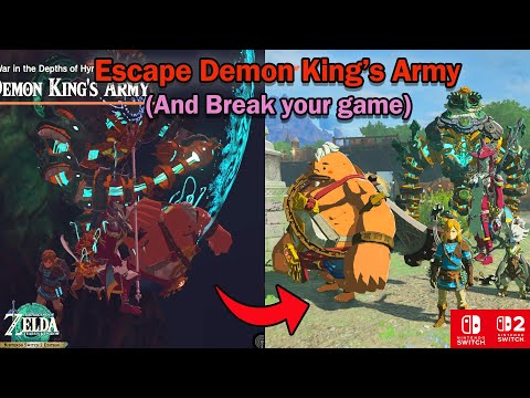 How to Escape Demon King’s Army – First Step to Duplicate Hearts and Stamina in Tears of the Kingdom