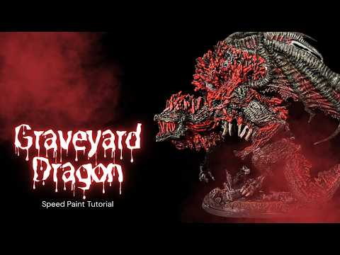 Graveyard Dragone Speed Paint Tutorial