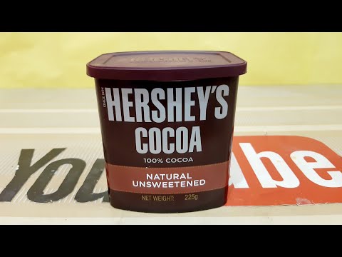 Hershey's Cocoa Chocolate Powder Unwrapped #hershey #chocolate #cocoa
