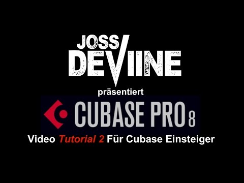 Cubase Pro 8 Tutorial 2 Grundlagen für Einsteiger