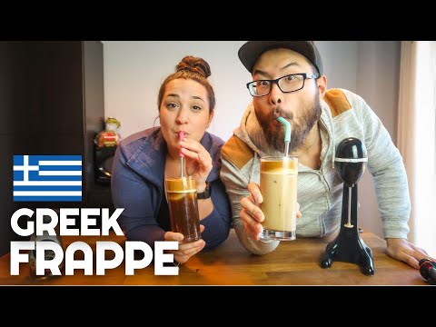 How to make European Whipped Coffee | Greek Frappe | Around The World in 50 Foods