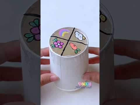Hey smarter 😉You should try this 😎 #shorts #tonniartandcraft #craft #diy #love #art #youtubeshorts