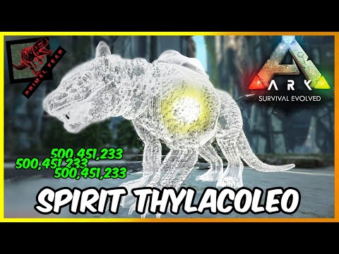 Ark Primal Fear #128 Nosso primeiro Spirit Thylacoleo