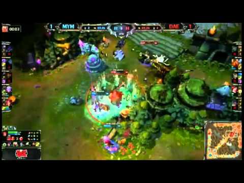MYM Czaru Karthus VS DAE Game 3   Fan Made Highlights   EU LCS Summer Promotion MUST SEE