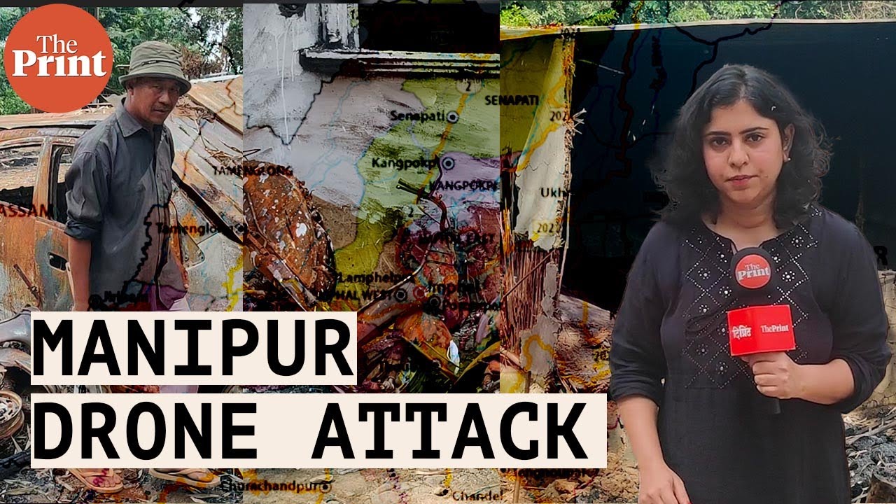 ‘It rained bombs’-As over 50 bombs were thrown using drones in Manipur, state gears up to counter