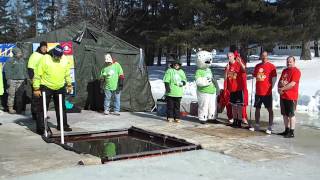 preview picture of video '2014 Polar Bear Plunge for Polio - Neillsville, WI'