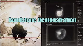 Elden Ring DLC Bondstone Demonstration Interaction with Spritestone Detonate Mines from POE