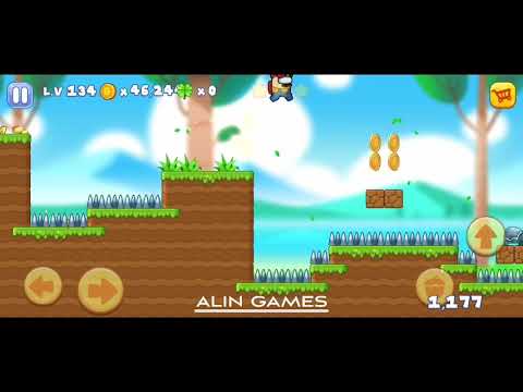 Alin | Super Bobby’s World | Level 134 | Quick Game Guide | All Gold | All Stars